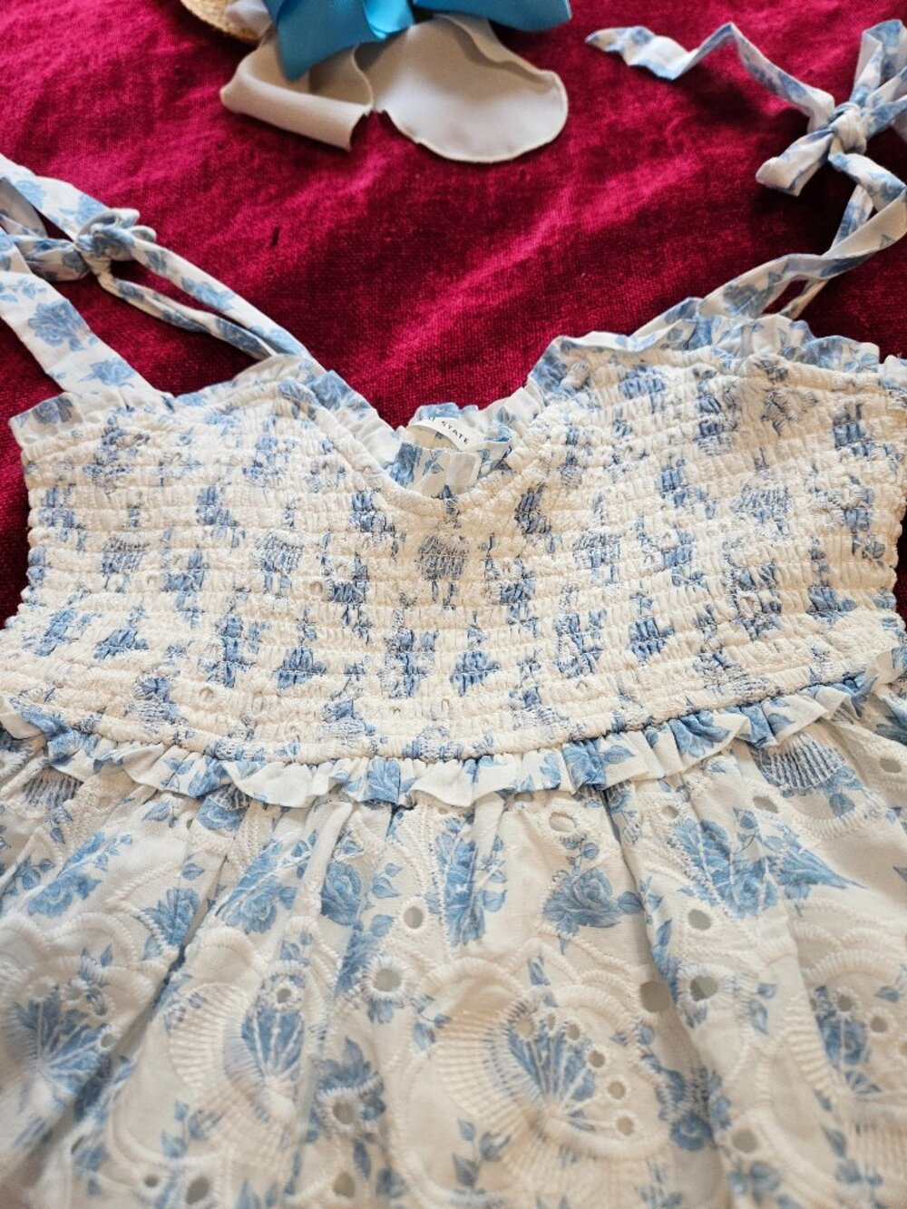 ALTAR'D STATE COTTON EYELET ADORABLE BABYDOLL SIZE SMALL NWT - Picture 8 of 10